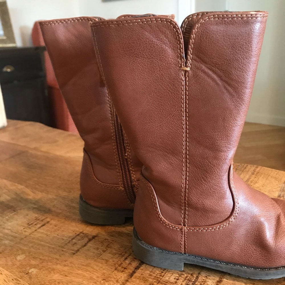 Tan Children’s Place Riding Boots - Picture 4 of 7